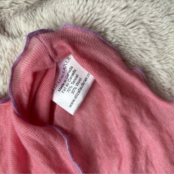 Eliza Faulkner Gigi baby tee in rose - Picture 6 of 6